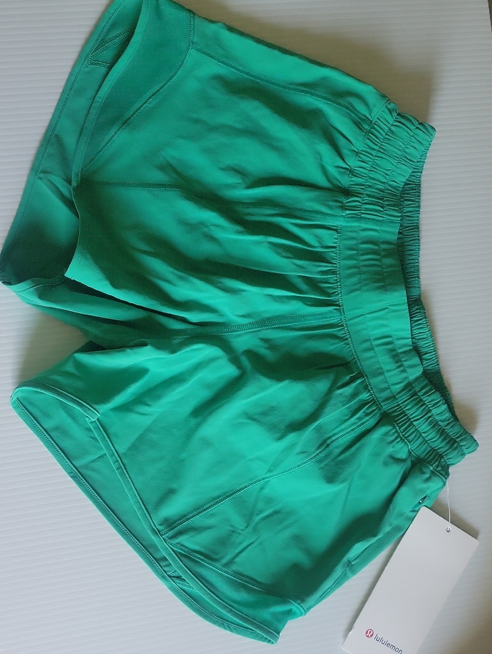 lululemon Women's Green/Teal Athletic Shorts